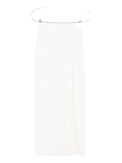 Alessandra Rich Split-front Midi Skirt