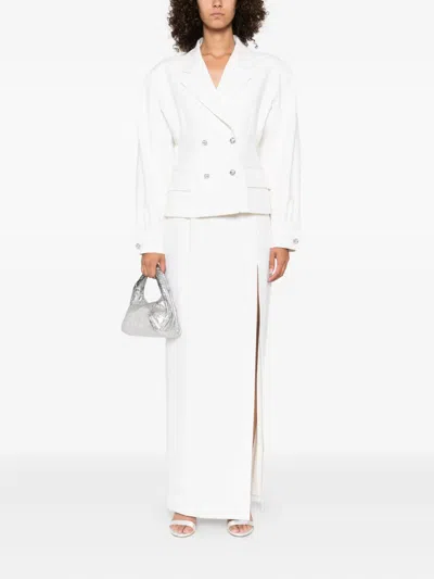Alessandra Rich Split-front Midi Skirt
