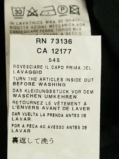 Pre-owned Max Mara Linen Shirt In Black
