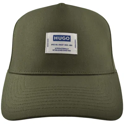 Hugo Blue Merk Baseball Cap Green