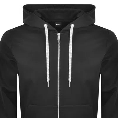 Hugo Boss Boss C Spence 109 Full Zip Hoodie Black In Black