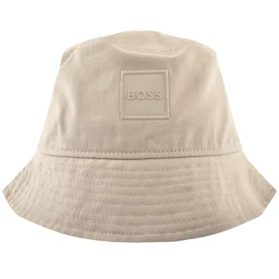 Boss Casual Boss Febas Bucket Hat Beige