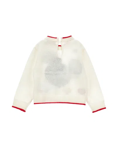 Monnalisa Minnie Sweater In White
