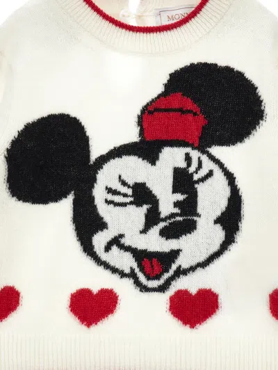 Monnalisa Minnie Sweater In White