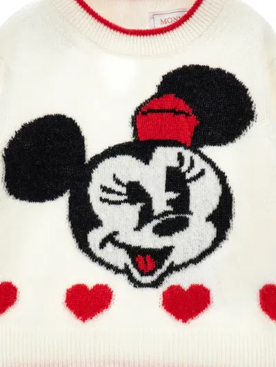 Monnalisa Minnie Sweater In White
