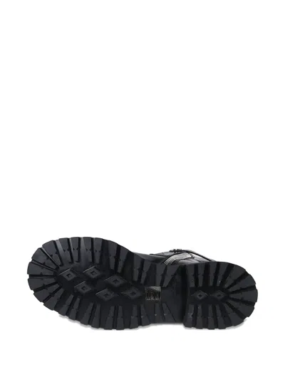 Premiata Lace-up Boots In Black