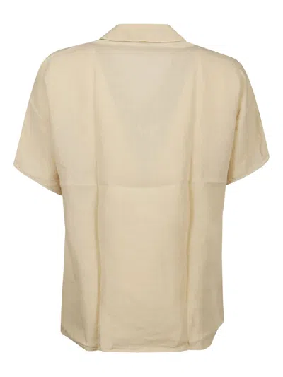 Fay Short Sleeve Shirt In Neutral