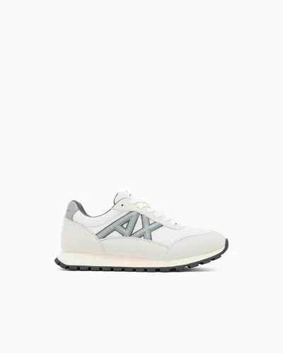 Armani Exchange Sneakers With Contrasting Logo