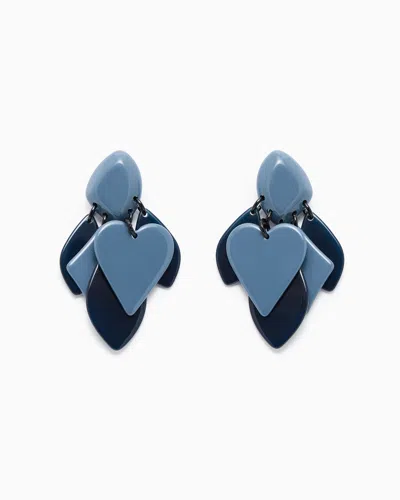 Emporio Armani Earrings With Jeu De Cartes Pendants