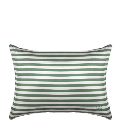 Gingerlily Cotton-silk Travel Pillow With Cover