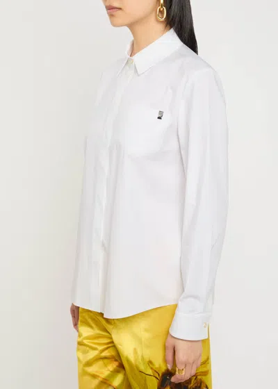 Tory Burch Stretch-cotton Poplin Shirt