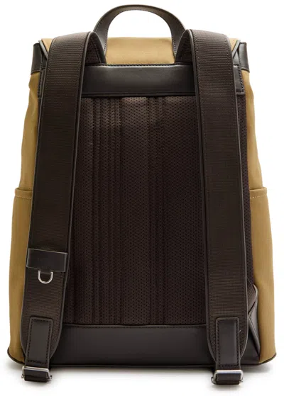 Paul Smith Canvas And Leather Backpack