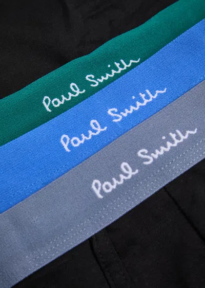Paul Smith Stretch-cotton Trunks In Black