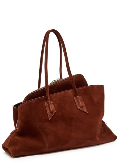 Attico La Passeggiata Mini Shoulder Bag Handbags Brown In Brown