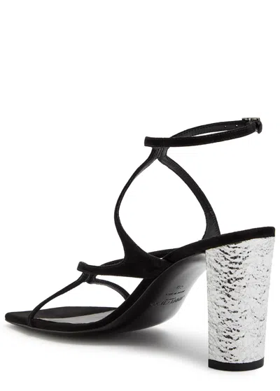 Jimmy Choo Azie 85 Suede Sandals