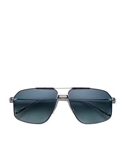 Jacques Marie Mage Titanium Jagger Aviator Sunglasses