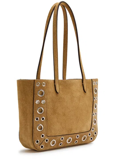 Valentino Garavani Nellcôte Mini Studded Suede Tote