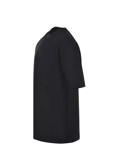 Y-3 Logo T-shirt In Black
