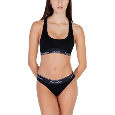 Calvin Klein Underwear Black Cotton Women's Bra