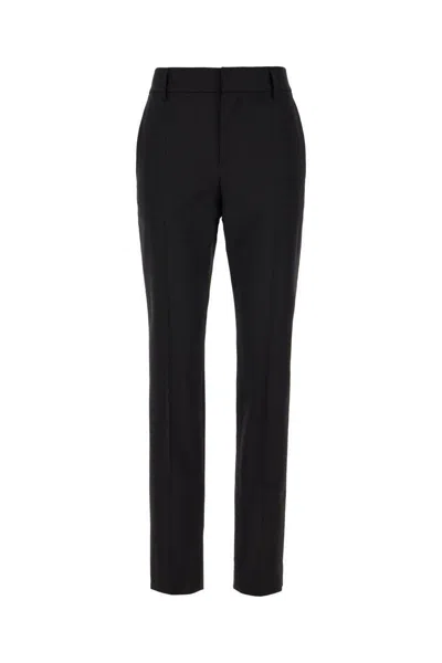 Brunello Cucinelli Wool Trousers With Back Pocket And Belt Loops