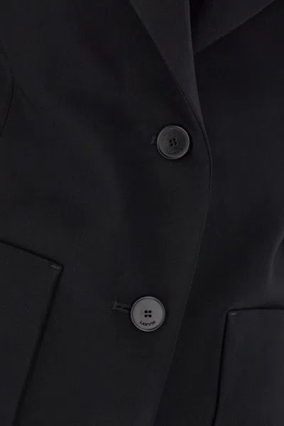 Lanvin Jackets & Vests In Black