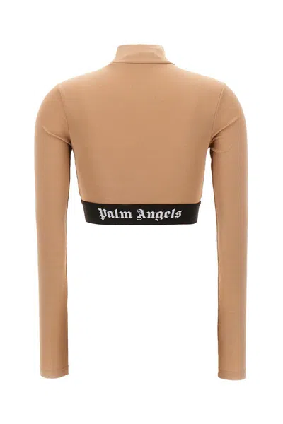 Palm Angels T-shirt In Brown