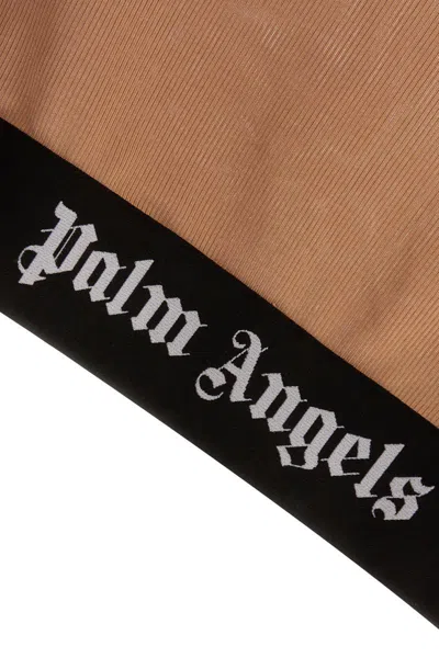 Palm Angels T-shirt In Brown
