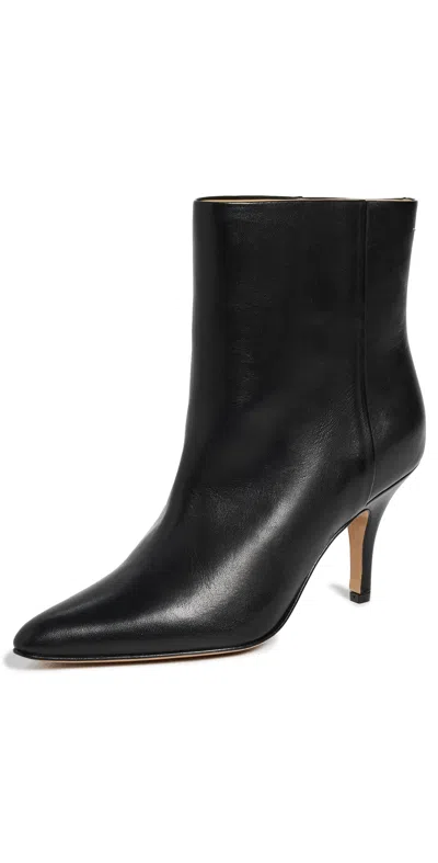 Mm6 Maison Margiela Pointed Toe Stiletto Heel Ankle Boot In Black