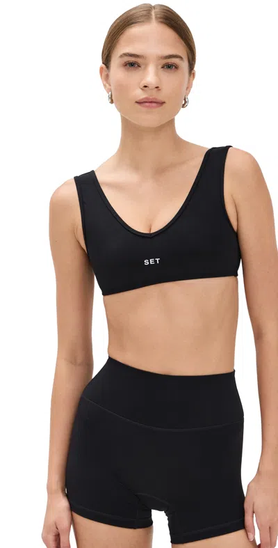 Set Sporty Dip Bra Onyx