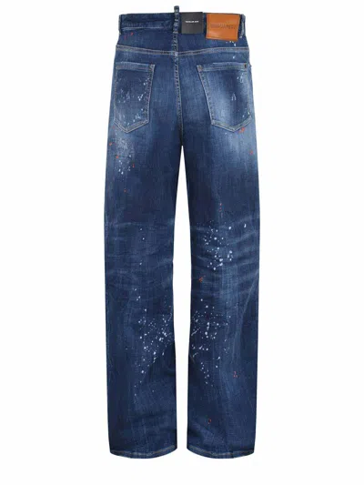 Dsquared2 "traveller" Jeans In Blue