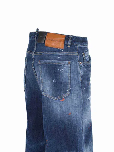 Dsquared2 "traveller" Jeans In Blue