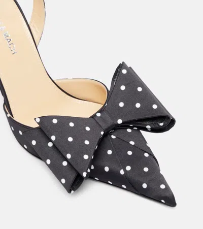 Mach&mach Le Cadeau Polka Dot Singback Pumps In Multi