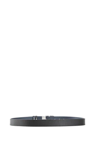 Valentino Garavani Vlogo Signature Belt In Shiny Calfskin 30 Mm