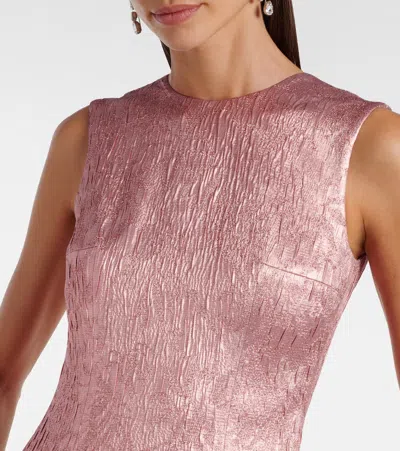 Emilia Wickstead Nodin Open-back Cloque Gown