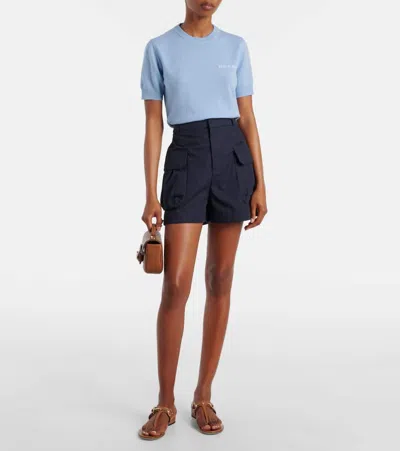 Gucci Short-sleeved Knitted T-shirt
