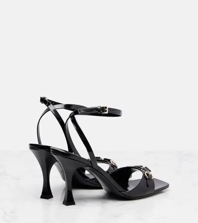 Gucci Selene Patent Leather Sandals