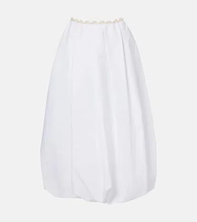 Magda Butrym Cotton Midi Skirt