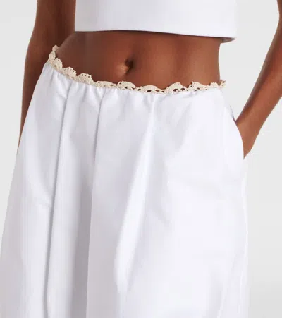 Magda Butrym Cotton Midi Skirt