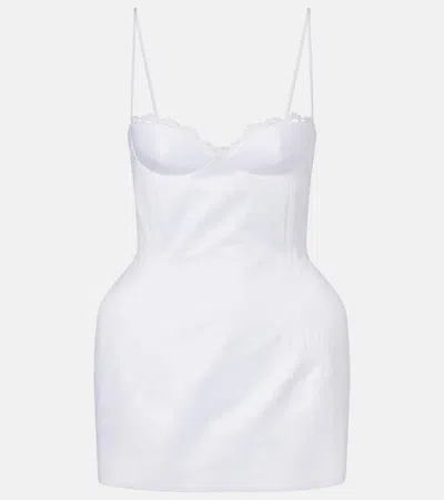 Magda Butrym Cotton Bustier Minidress