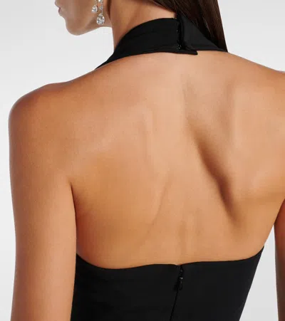 Solace London Illona Crepe Halterneck Gown