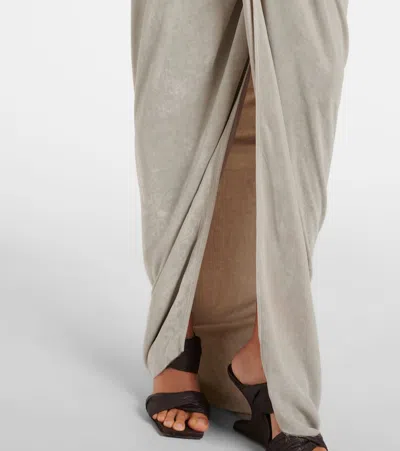 Rick Owens Wrap Maxi Dress