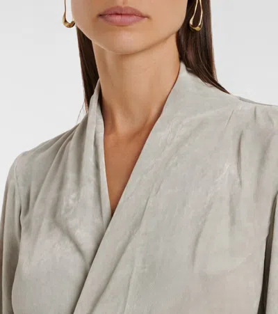 Rick Owens Wrap Maxi Dress