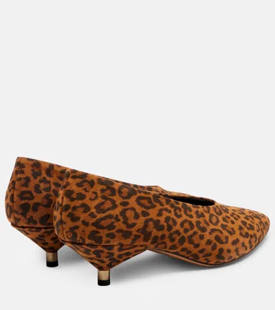 Isabel Marant Ebisa 45 Leopard-print Leather Pumps