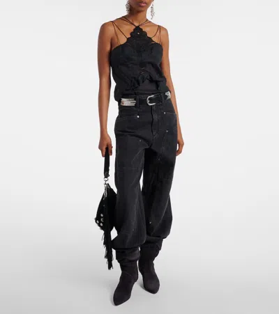Isabel Marant Edoa 45 Suede Ankle Boots