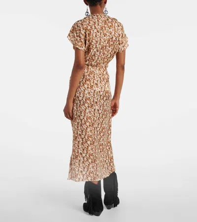Isabel Marant Lisanne Printed Midi Skirt
