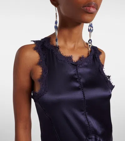Isabel Marant Jadelia Silk-blend Satin Midi Dress