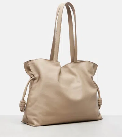 Loewe Flamenco Large Leather Clutch