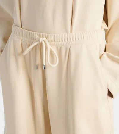 Sportmax Cotton-blend Jersey Wide-leg Sweatpants