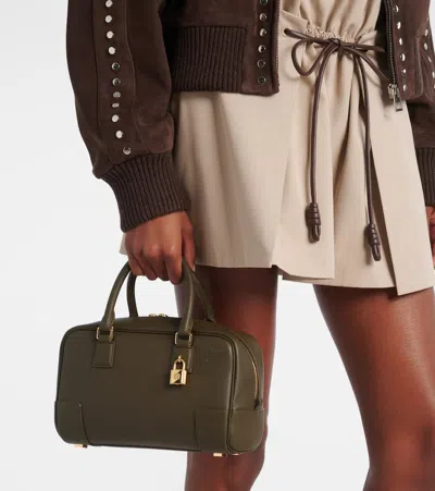 Loewe Amazona 23 Leather Tote Bag