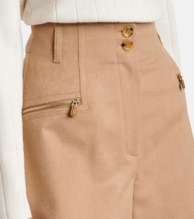 Max Mara Lola Camel Hair Shorts